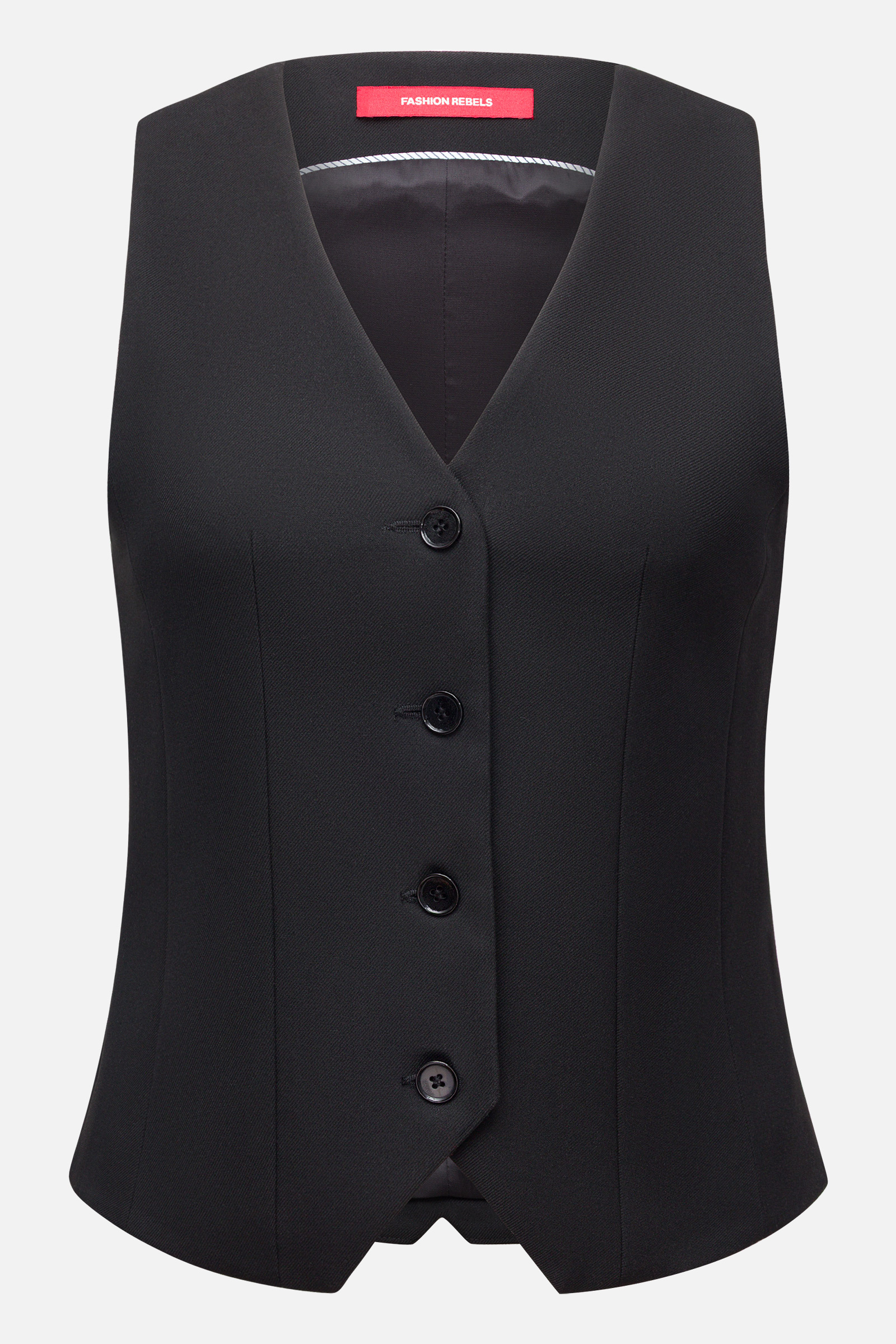 Жилет приталенный