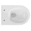 Aqueduto OVO0110 AQD OVO Унитаз подвесной 525*360 безободковый, сиденье c микролифтом, белый глянцевый