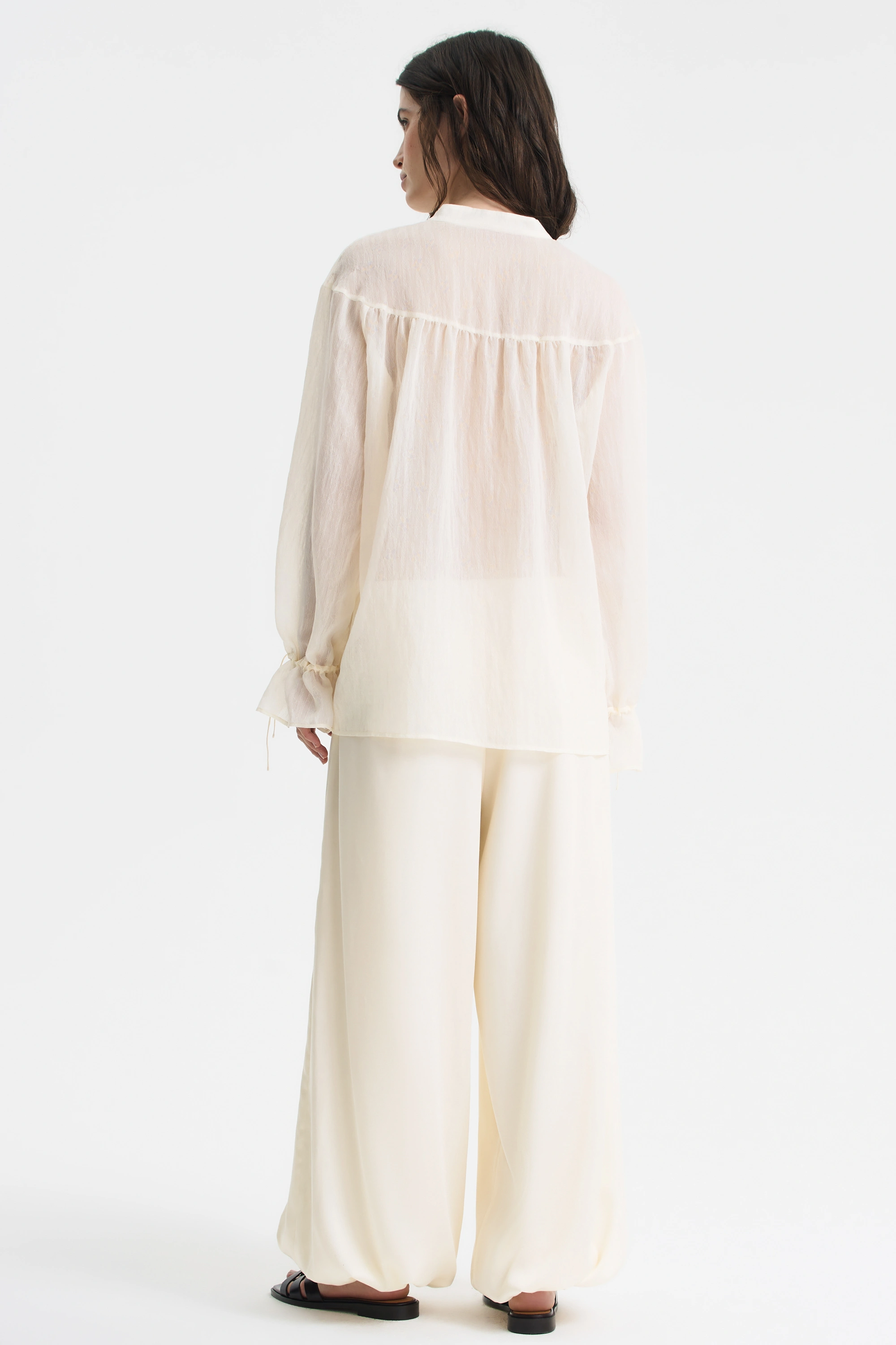 Блуза из органзы