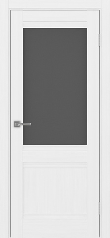 Турин_502U.21.30 ЭКО-шпон Белый лёд-Графит матовое/Щит МДФ