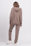 Спортивный костюм для беременных и кормящих 16109 коричневый