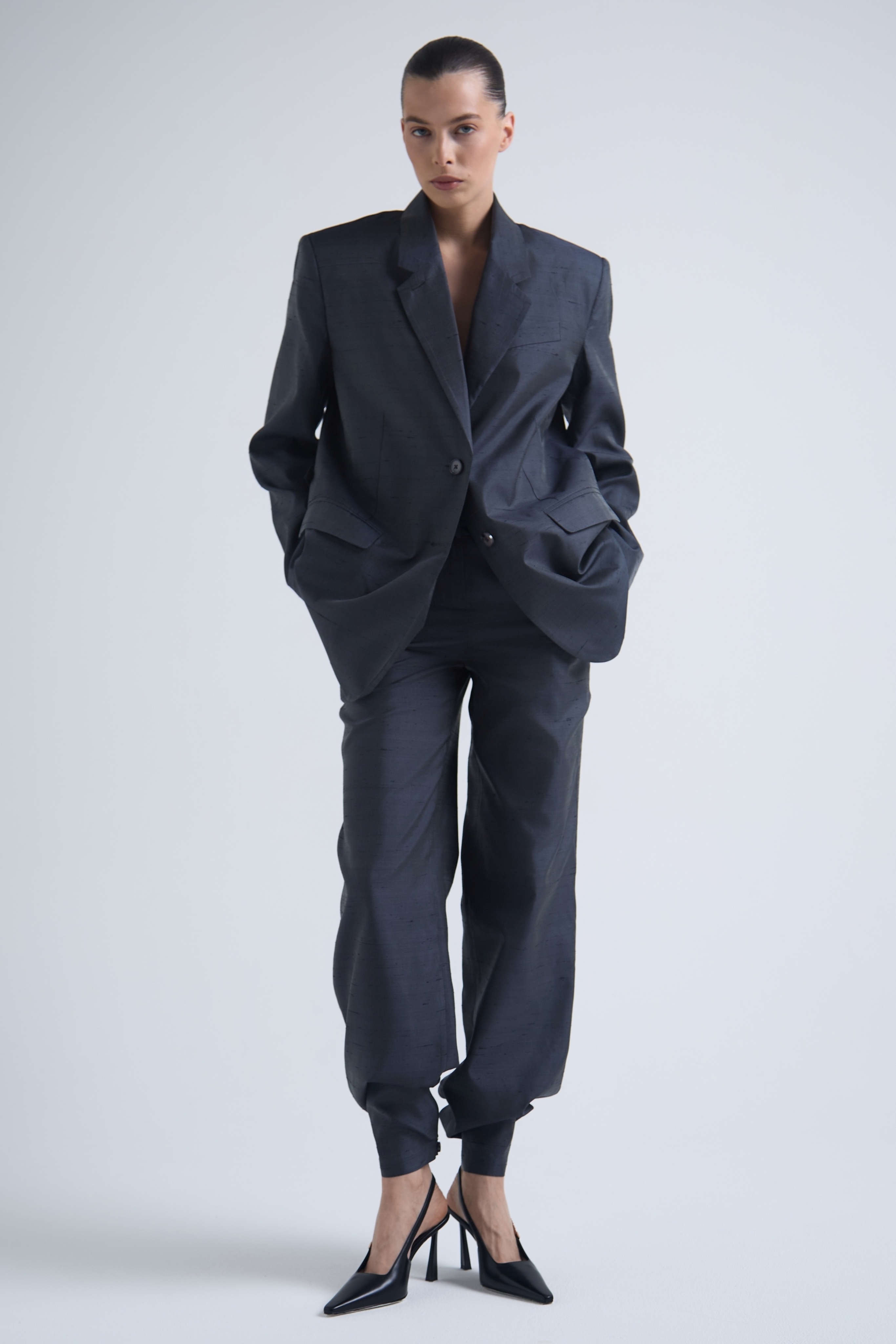 Брюки Origin из дикого шелка