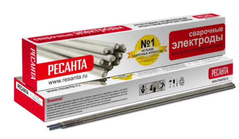 Электрод для сварки Ресанта МР-3 Ф5,0 Пачка 3 кг
