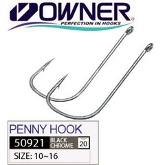 50921 № 10 Крючки OWNER Penny Hook-Bc / продажа от 5 уп.