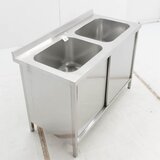 фото 6 Ванна моечная двухсекционная 1200х600х820 ц/т, купе на profcook.ru