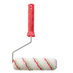 80200 Валик "Эмали" , 180 мм, ворс 12 мм, D - 36 мм, D ручки - 6 мм, полиамид, полиакрил Сибртех