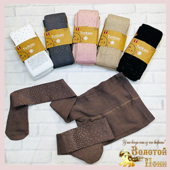 Колготки хлопок/стразы (1-9) 241107-V1012