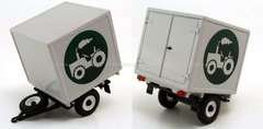 Trailer UAZ Van delivery of products, spare parts, goods 1:43 Agat Mossar Tantal