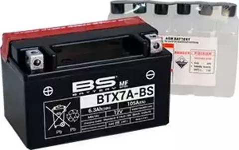 Аккумулятор BTX7A-BS/YTX7A-BS