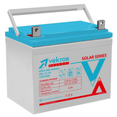 Аккумулятор  VEKTOR ENERGY GEL 12-33