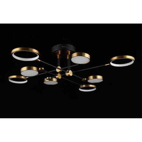 Потолочная светодиодная люстра Aployt Ines APL.043.07.65