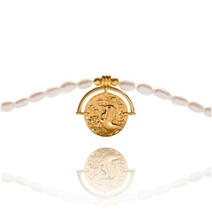 Чокер из Натурального Жемчуга: знаки Зодиака "Лев"