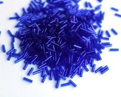 Стеклярус 6мм Миюки, 0151 Transparent Cobalt
