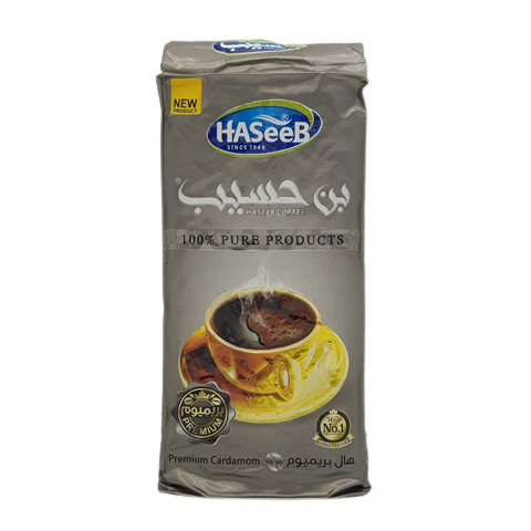 Арабский кофе с кардамоном premium Cardamon Хасиб HASEEB, 200 гр