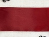 Лента атласная, ш. 10 см, бордовый