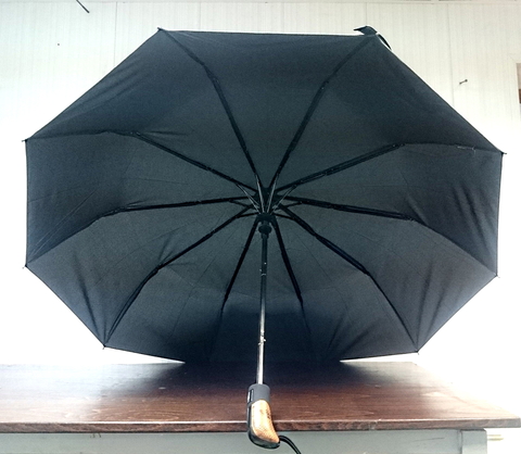 Зонт складной черный