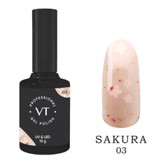 Velvetime, Гель-лак Sakura 03 (10g)