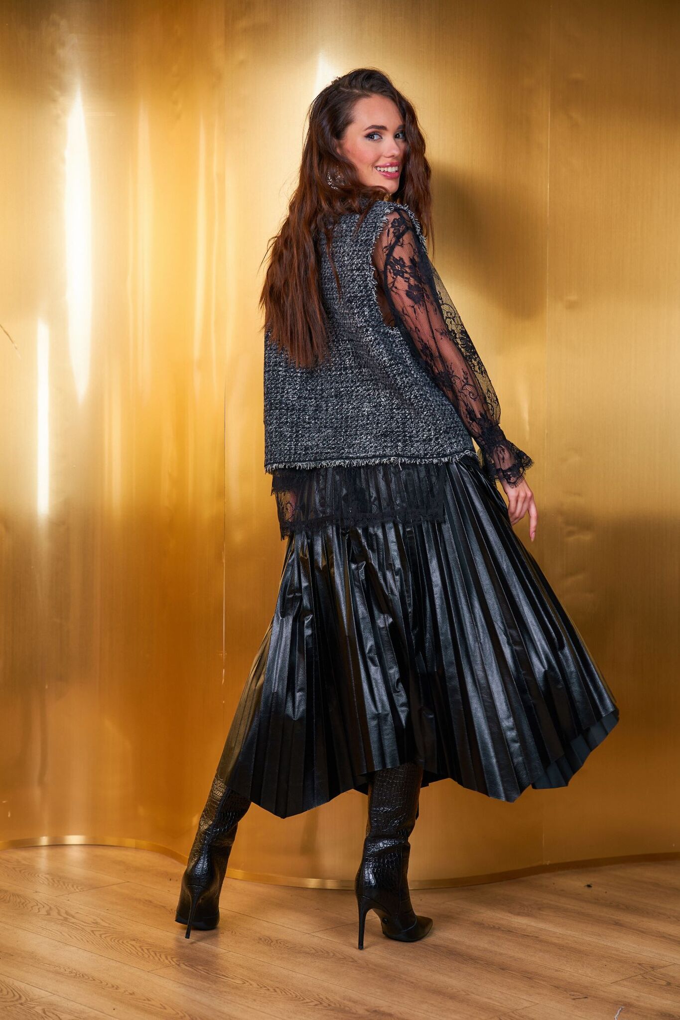 Кофта сетка/кружево