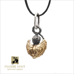 Позолоченный кулончик Ангел.