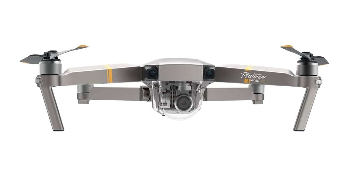Квадрокоптер DJI Mavic PRO Platinum + пульт д/у