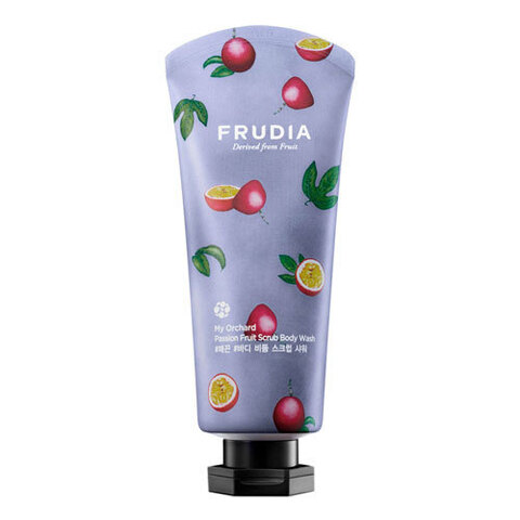 Frudia My Orchard Passion Fruit Scrub Body Wash - Скраб для тела с маракуйей