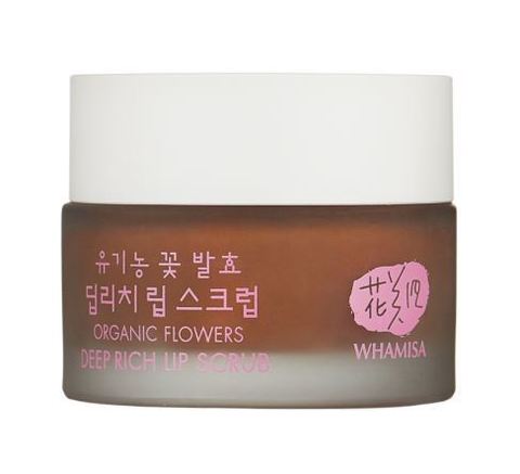 Whamisa Organic Flowers Deep Rich Lip Scrub