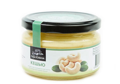 Паста из орехов кешью, 200г