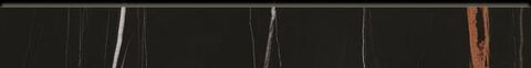 Kerranova Marble Trend Nero Dorato Sugar Skirting 10x60