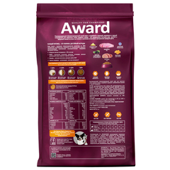 AWARD сухой корм для взрослых собак средних пород (индейка, курица, морковь, черная смородина) 2кг