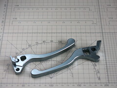 Рычаги Honda DIO18 27 28 ZX34 35 дискового тормоза серые
