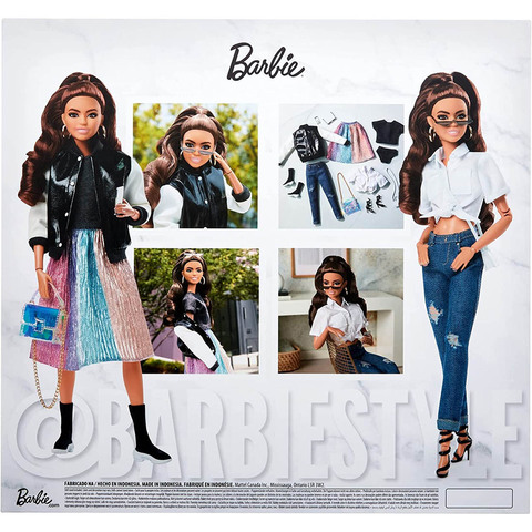 Барби Стиль 4 BarbieStyle Брюнетка с Высоким Хвостом Дайя