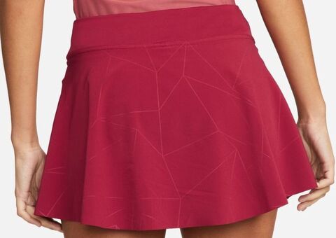 Теннисная юбка женская  Nike Dri-Fit Club Skirt - pomegranate/pomegranate