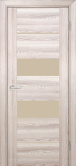 Дверь PSK-6 / Цвет Ривьера крен-экрю / кремовый лакобель / Двери PROFILO PORTE