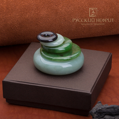 Нефритовый диск Би. Диаметр 57 мм.