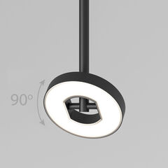 Уличный подвесной светодиодный светильник Elektrostandard Verano 35185/H черный