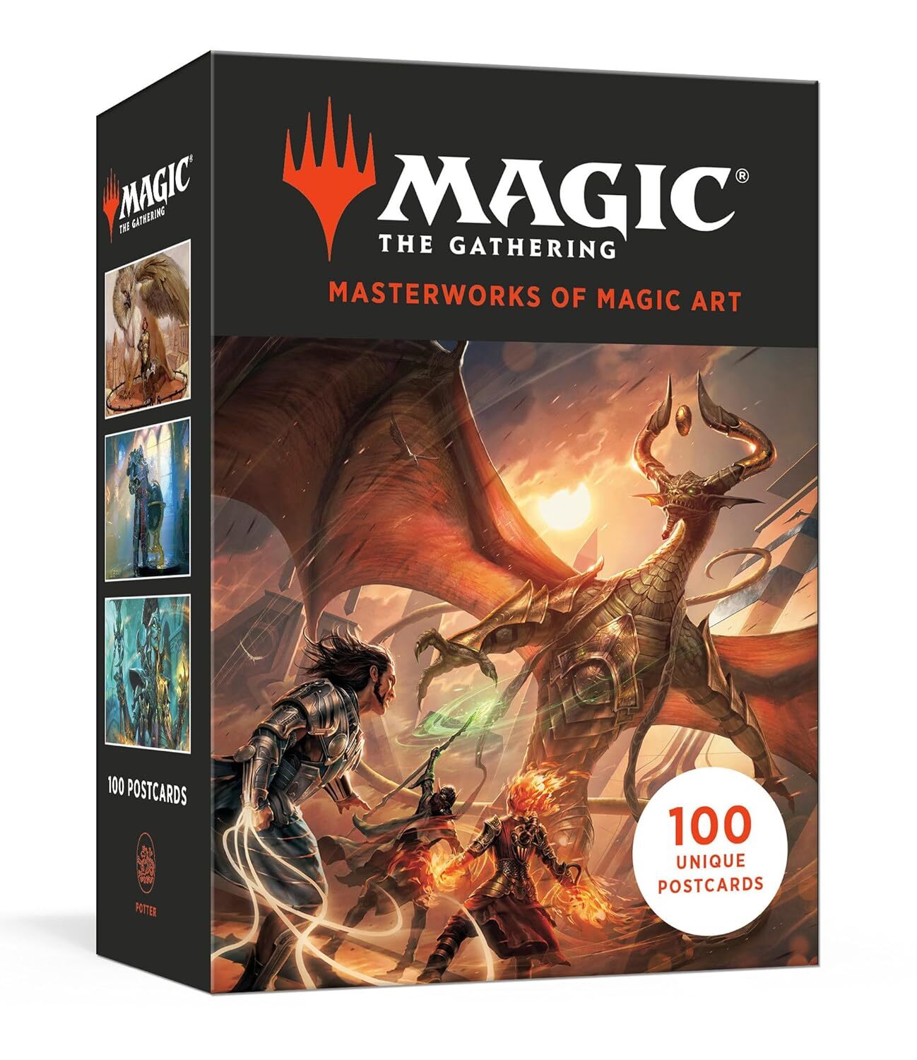 Magic: The Gathering Postcard Set: Masterworks of Magic Art