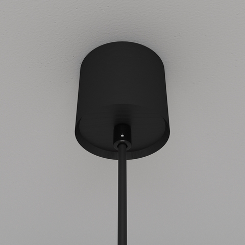 Подвесной светодиодный светильник Maytoni Luna P039PL-5W3K-10-B