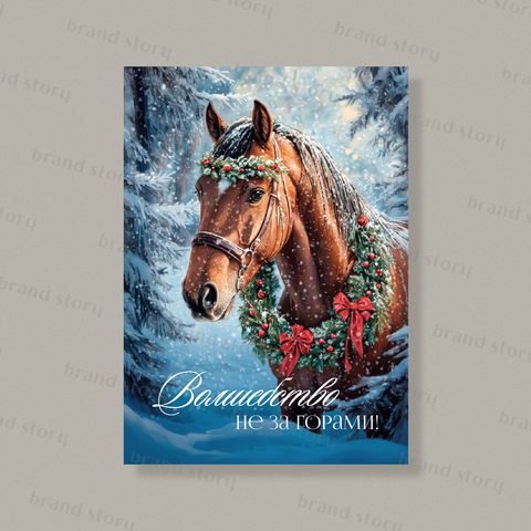 Открытка НГ255 (10 шт.) 7 х 10 см