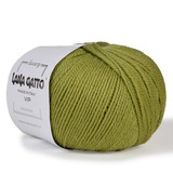 Пряжа Lana Gatto VIP 12942 оливковый