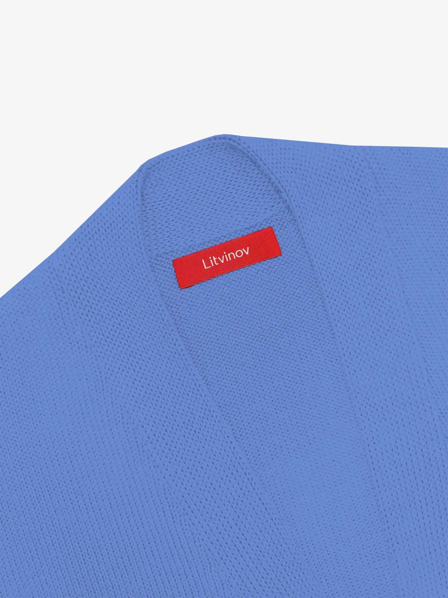 Кардиган с планкой из экохлопка