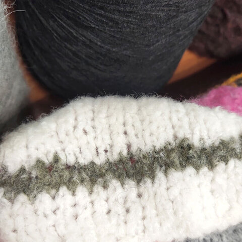 Смесовка с вискозой и шерстью MILLEFILI KNITPARADE 220 светло-серый меланж