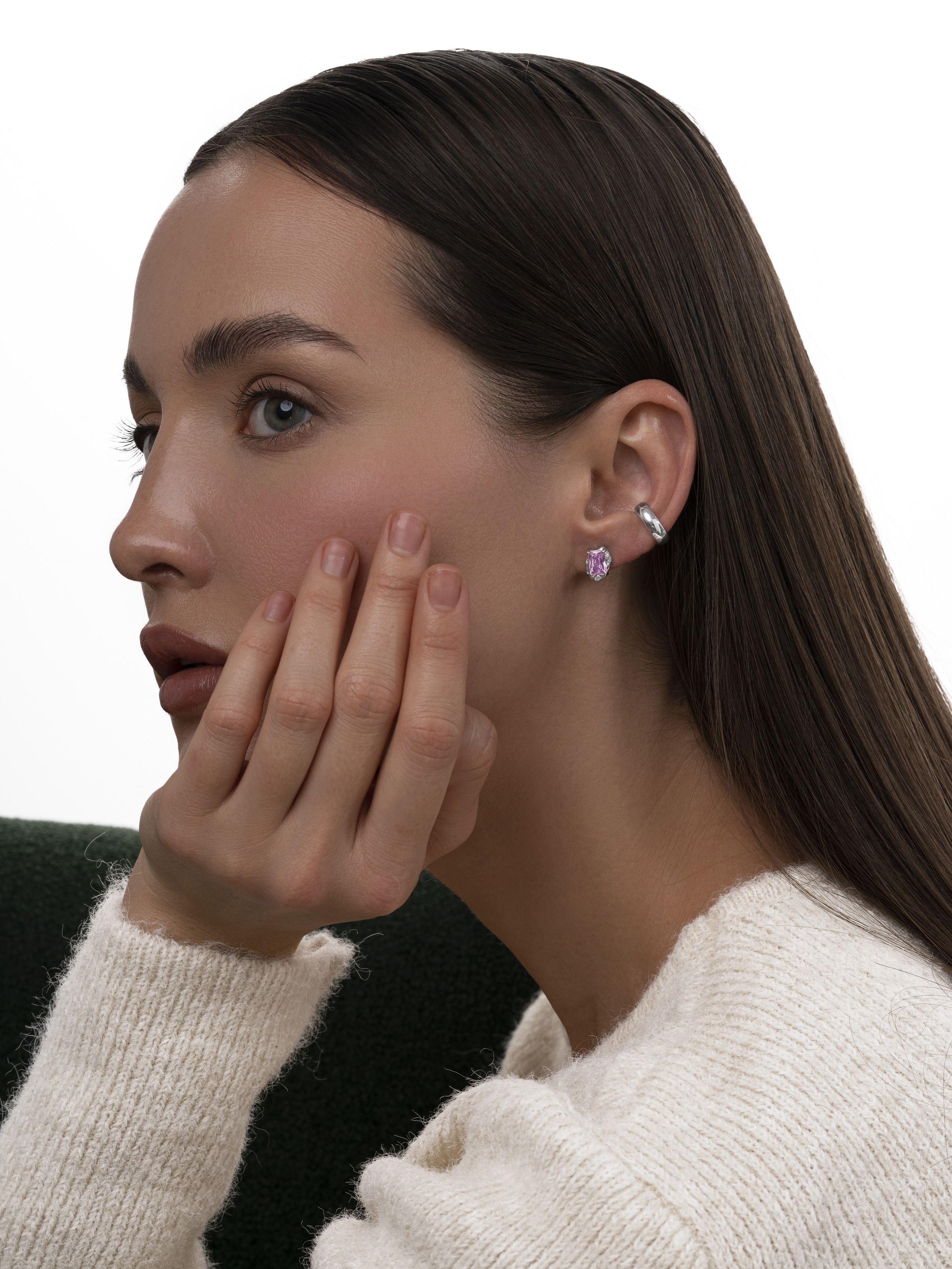 Серьги Роза Пустыни