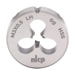 Плашка М 3,0х0,5 DINEN22568 (LH-Левая) HSS 6g 20х5мм NKP 250030N