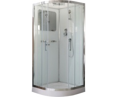 Душевая кабина Ceruttispa (ЧеруттиСпа) VIVA 91, с низким поддоном, 90x90x215