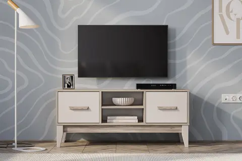 ТВ-тумба Скандика ТБ-08 дуб смоки / кашемир