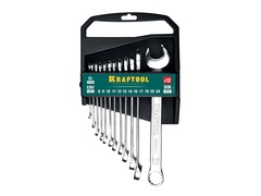 KRAFTOOL 12 шт, 6 - 24 мм, набор комбинированных гаечных ключей (27079-H12C)