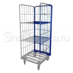 Ролл контейнер стандартный К 1 К-160 (700х780х1600) на колесах 160 мм