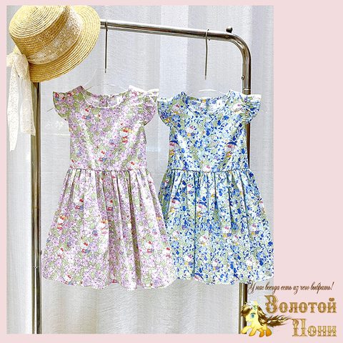 Платье хлопок д (2-6) 260328-PL25713