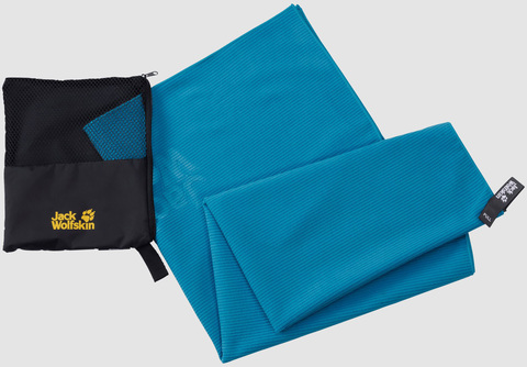 Картинка полотенце Jack Wolfskin Great Barrier Towel Xl turquoise - 1