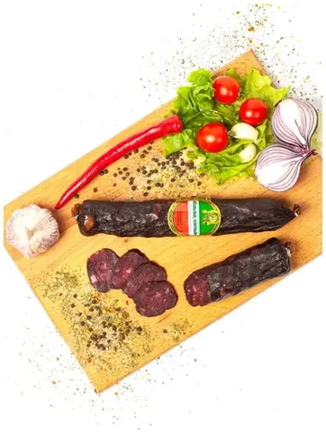 Колбаса из конины 